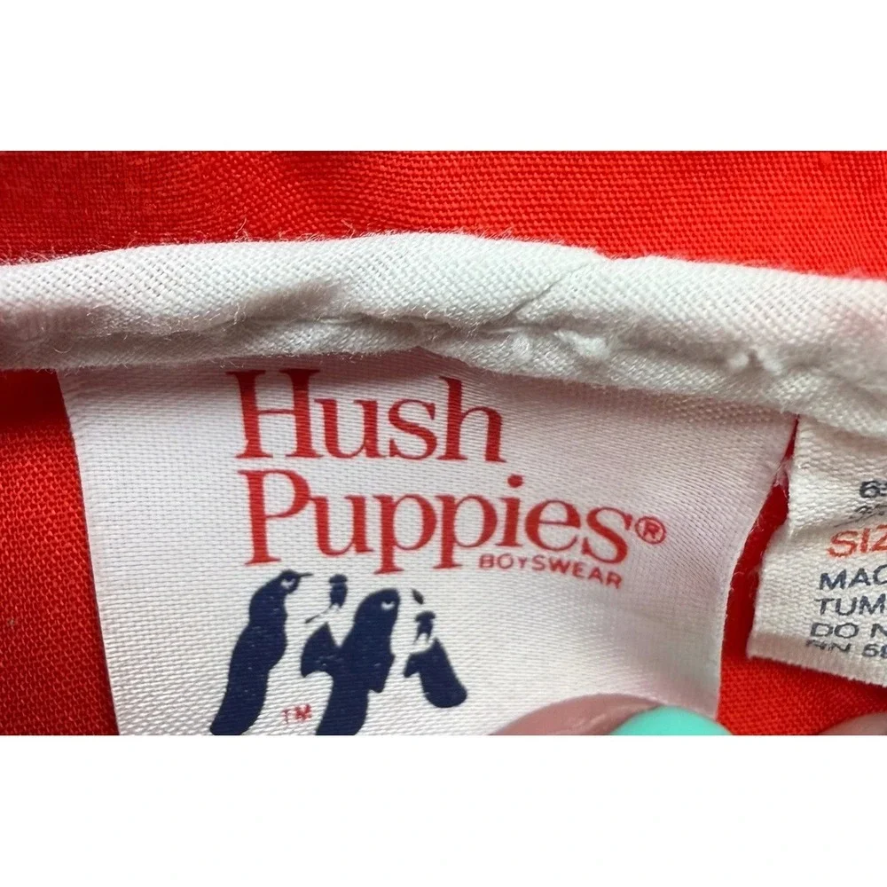 Vintage‎ Hush Puppies Childrenswear 18 Months Nautical Sailor Bubble Jacket Red